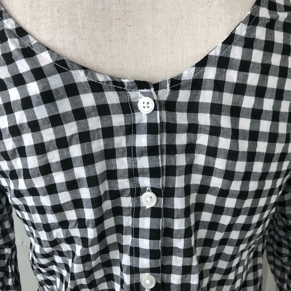 [SOLD ]Universal Thread Gingham Button Back Top - Picture 7 of 8